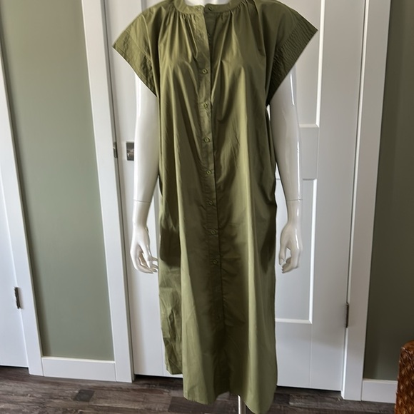 Deluc Cancela Mandarin Collar Dress NWT - Picture 15 of 16